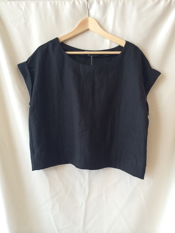 Horses Atelier Crop Sack Top Horses Atelier Crop Sack Top