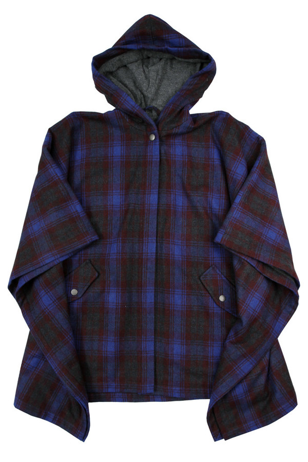 Bridge & Burn Lea Grey Burgundy Plaid Bridge & Burn Lea Grey Burgundy Plaid