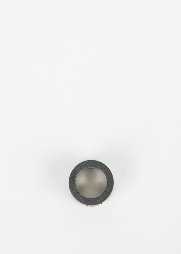 Hannes Roether Beton Silver Inlay Ring Hannes Roether Beton Silver Inlay Ring