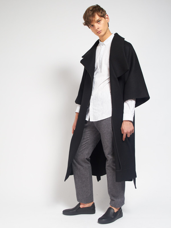 Men's Henrik Vibskov Cape Coat Men's Henrik Vibskov Cape Coat