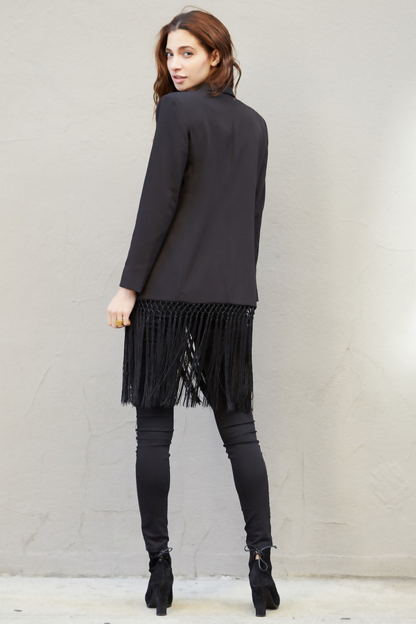 BB Dakota Aldred Fringe Blazer BB Dakota Aldred Fringe Blazer