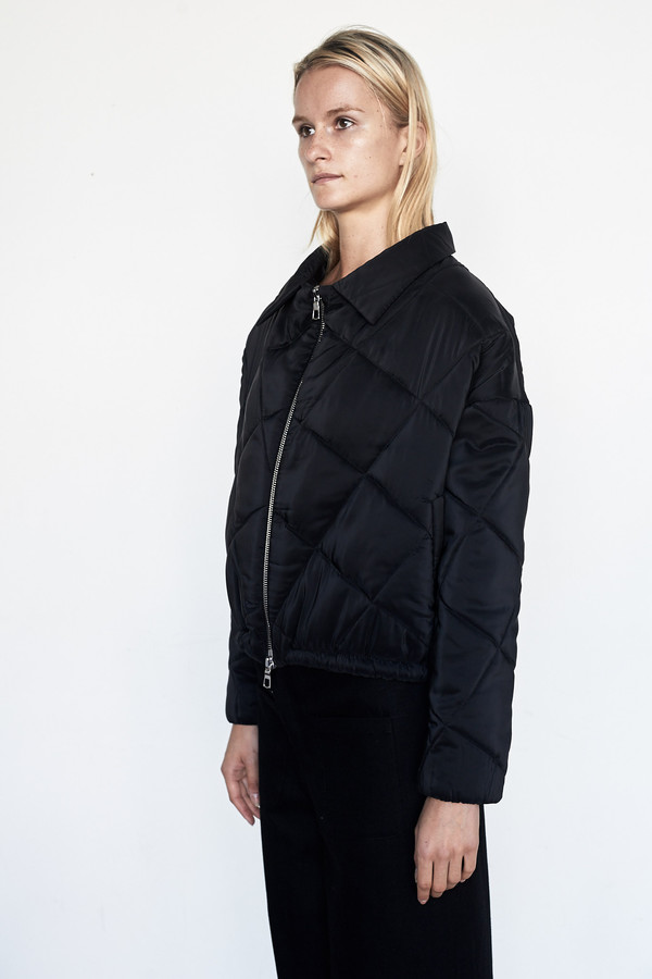 Index Series Nylon Quilted Bomber Index Series Nylon Quilted Bomber