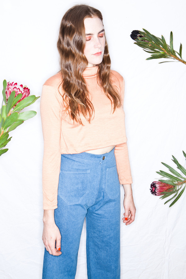 Lykke Wullf Peach Kelly Turtleneck Lykke Wullf Peach Kelly Turtleneck