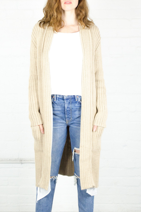 Shaina Mote Light Camel Kimmel Cardigan Shaina Mote Light Camel Kimmel Cardigan
