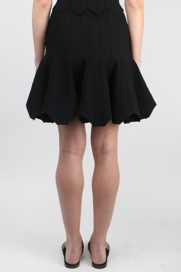 Jonathan Simkhai Pointelle Scallop Skirt Jonathan Simkhai Pointelle Scallop Skirt