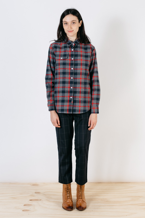 Bridge & Burn Bird Charcoal Plaid Bridge & Burn Bird Charcoal Plaid