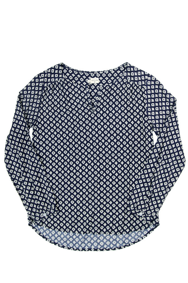 Bridge & Burn Helena Navy Ikat Print Bridge & Burn Helena Navy Ikat Print