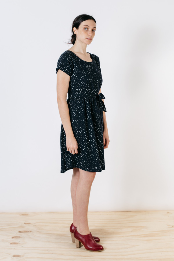 Bridge & Burn Holly Navy Dots Bridge & Burn Holly Navy Dots