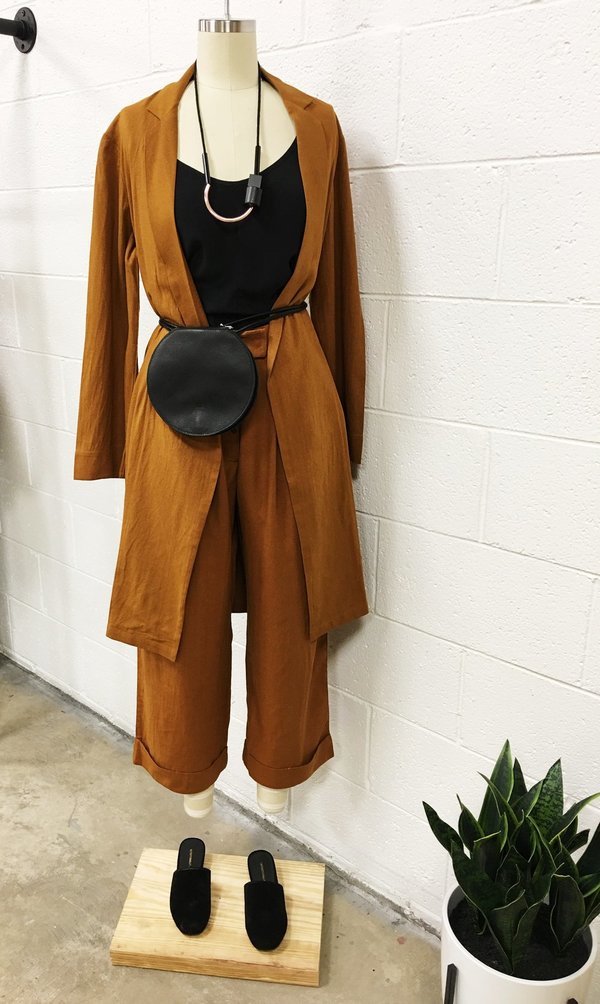 Ali Golden Roll Cuff Pant Rust Ali Golden Roll Cuff Pant Rust