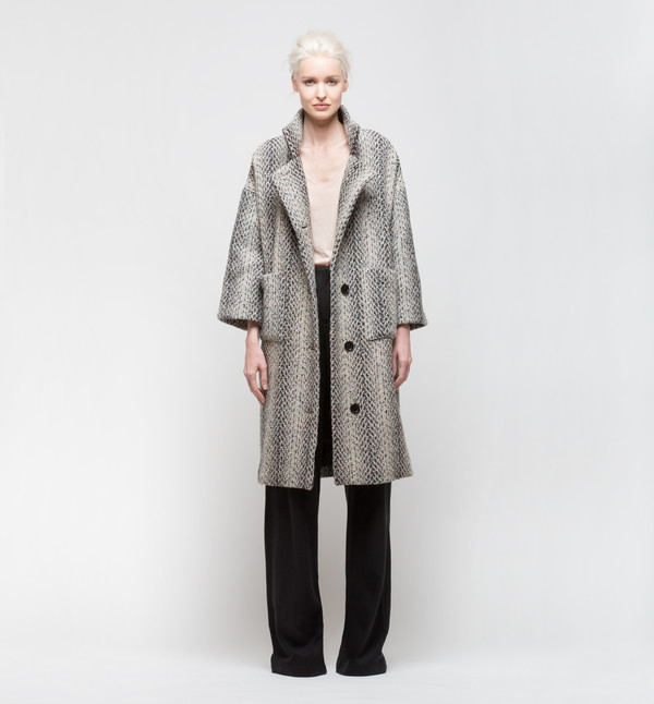 H. Fredriksson Kate Jacket Grey Color Tweed Wool H. Fredriksson Kate Jacket Grey Color Tweed Wool