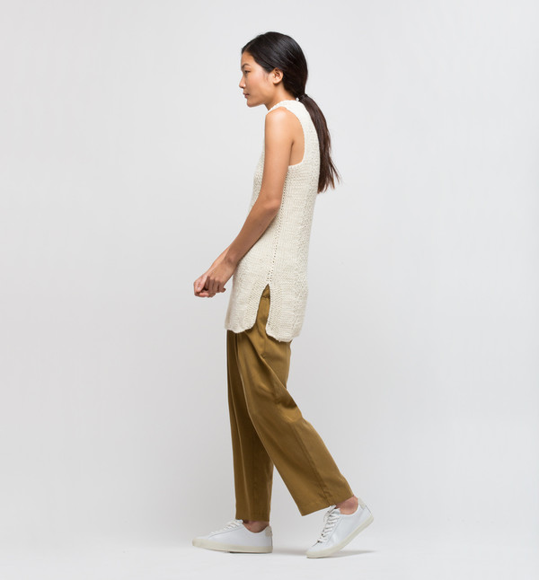 H. Fredriksson Pleat Pant Bronze H. Fredriksson Pleat Pant Bronze