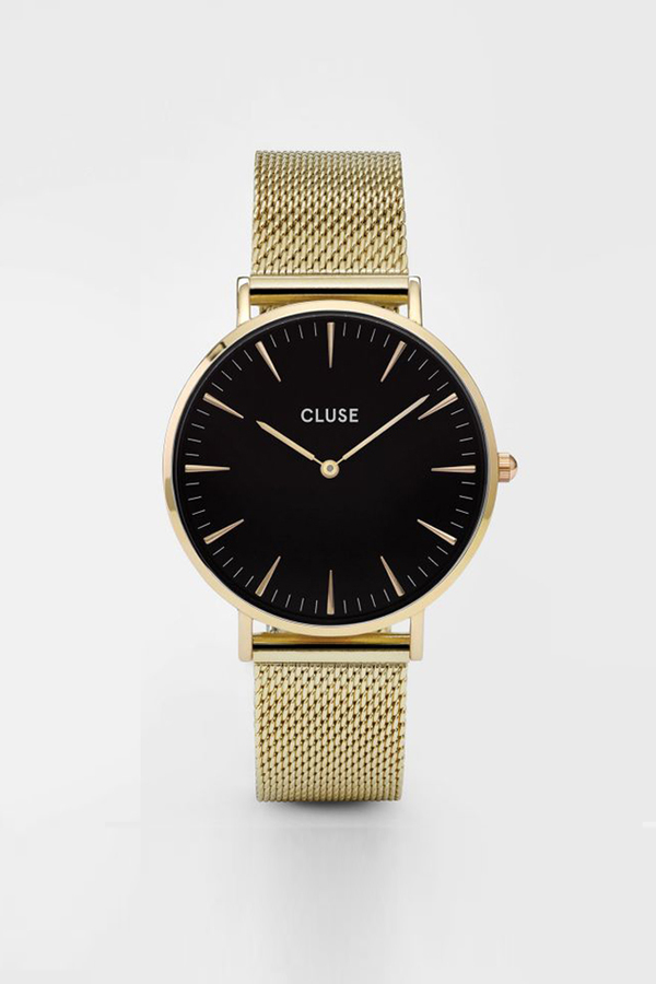 CLUSE WATCH La Boheme Mesh Gold/Black CLUSE WATCH La Boheme Mesh Gold/Black