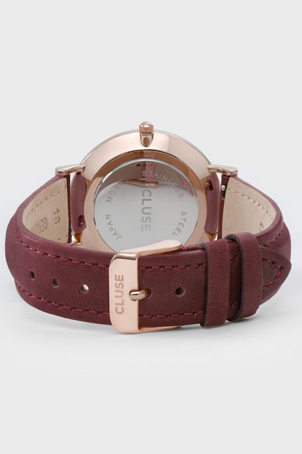 CLUSE WATCH La Boheme Rose Gold White/Marsala CLUSE WATCH La Boheme Rose Gold White/Marsala
