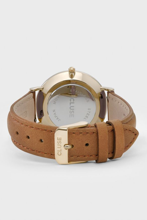 CLUSE WATCH La Boheme Gold Black/Caramel CLUSE WATCH La Boheme Gold Black/Caramel