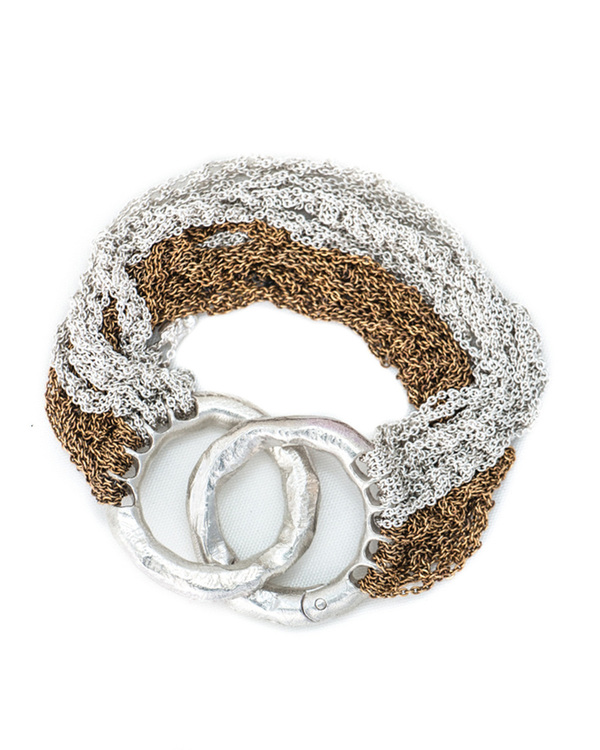 ARIELLE DE PINTO MULTI TRESS BRACELET ARIELLE DE PINTO MULTI TRESS BRACELET