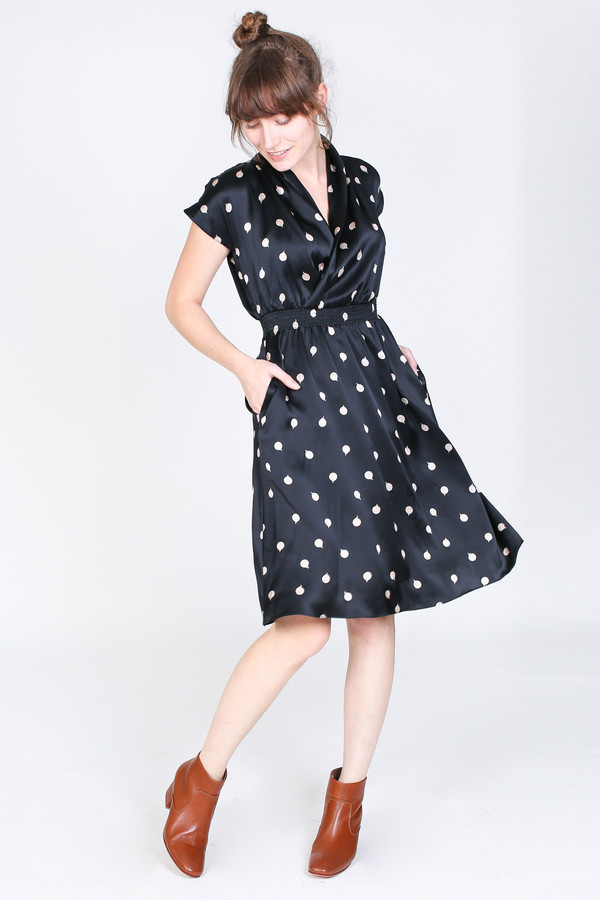Tracy Reese Cross front dress in belle de jour Tracy Reese Cross front dress in belle de jour