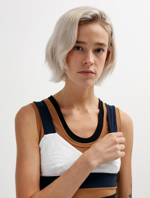 No Ka Oi Womens Maua Top - Cinnamon/Marine No Ka Oi Womens Maua Top - Cinnamon/Marine