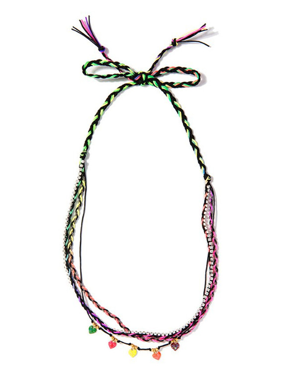 Venessa Arizaga Rainbow Heart Necklace Venessa Arizaga Rainbow Heart Necklace