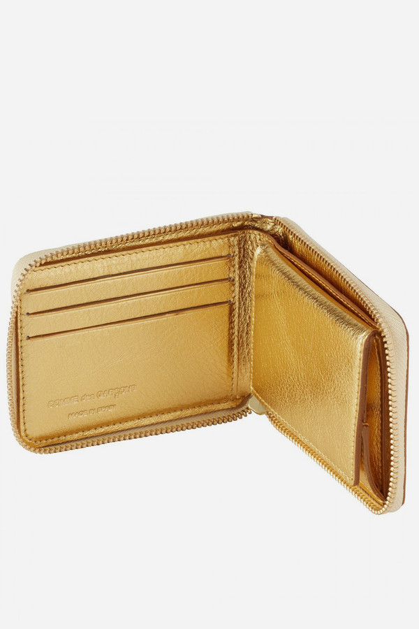 Men's Comme des Garçons Leather SA-7100G- Gold Men's Comme des Garçons Leather SA-7100G- Gold