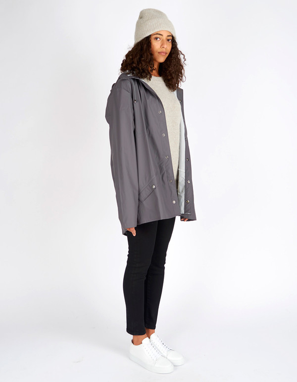 Rains Jacket Women's Smoke Rains Jacket Women's Smoke