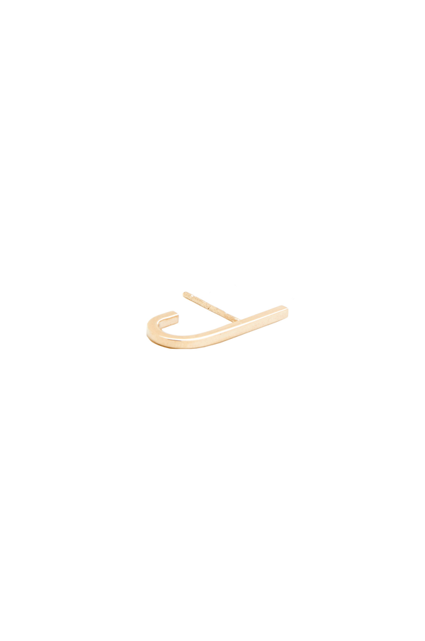 In God We Trust NYC Jay Stud, 14K Yellow Gold In God We Trust NYC Jay Stud, 14K Yellow Gold