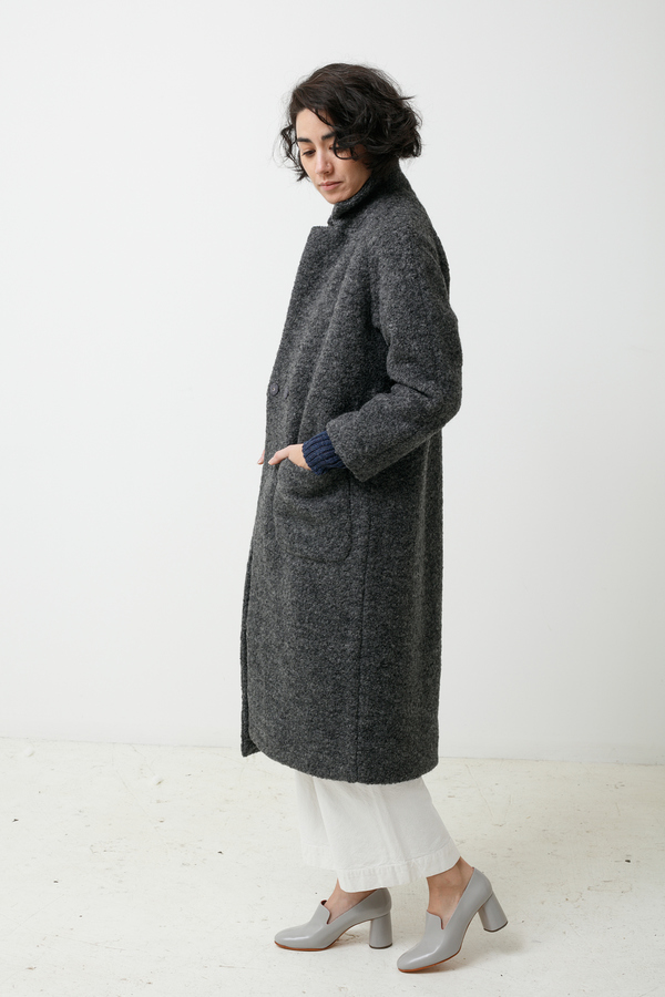 Ganni Fenn Coat - pearl grey Ganni Fenn Coat - pearl grey