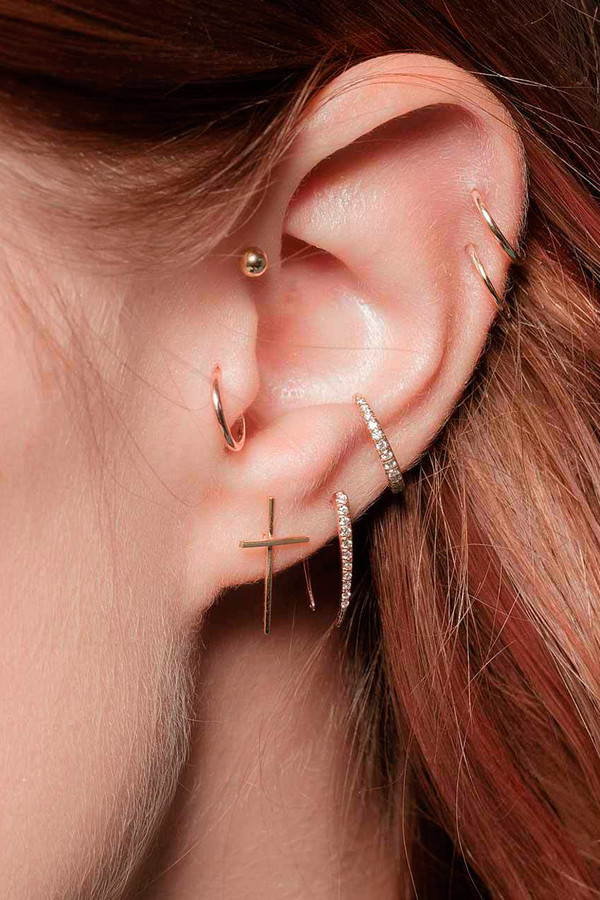 Gabriela Artigas Compass Earrings 14K Yellow Gold Gabriela Artigas Compass Earrings 14K Yellow Gold