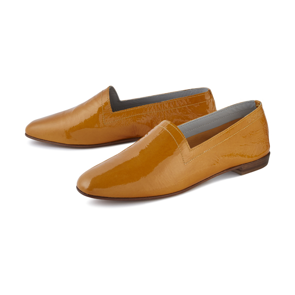 Ops&Ops No10 Mustard Patent Flats Ops&Ops No10 Mustard Patent Flats