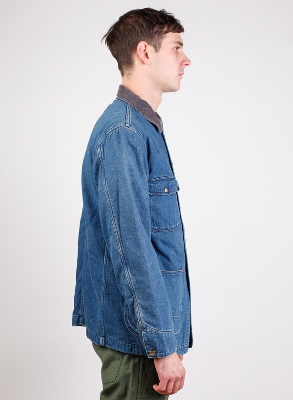 Men's Orslow Coverall with Liner 2 year wash Men's Orslow Coverall with Liner 2 year wash