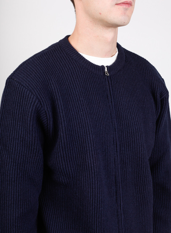 Our Legacy Knit Liner Navy Merino Our Legacy Knit Liner Navy Merino