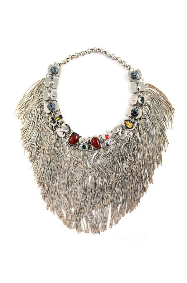 Iosselliani Anubian Jewels Statement Necklace Iosselliani Anubian Jewels Statement Necklace