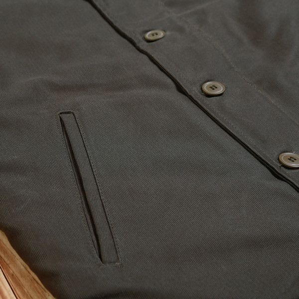 Men's Pike Brothers - 1944 N1 Deck Jacket Waxed Olive Men's Pike Brothers - 1944 N1 Deck Jacket Waxed Olive