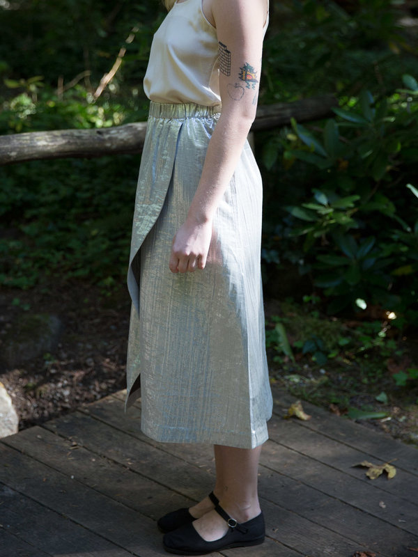 Wray Silver Geometry Skirt Wray Silver Geometry Skirt