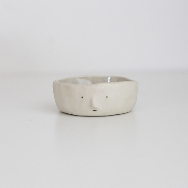 Rami Kim Hand Pinched Face Dish Rami Kim Hand Pinched Face Dish