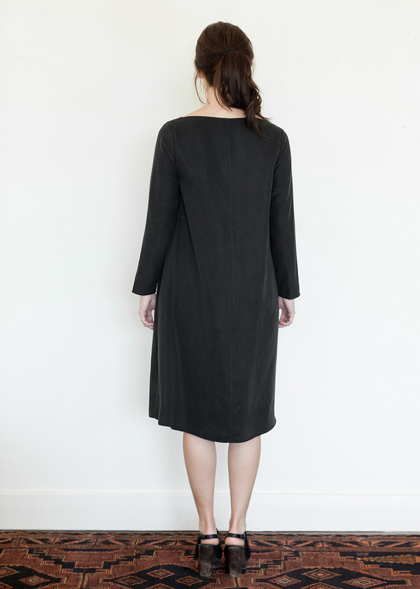 Megan Huntz Janet Dress in Brushed Cotton Twill Megan Huntz Janet Dress in Brushed Cotton Twill