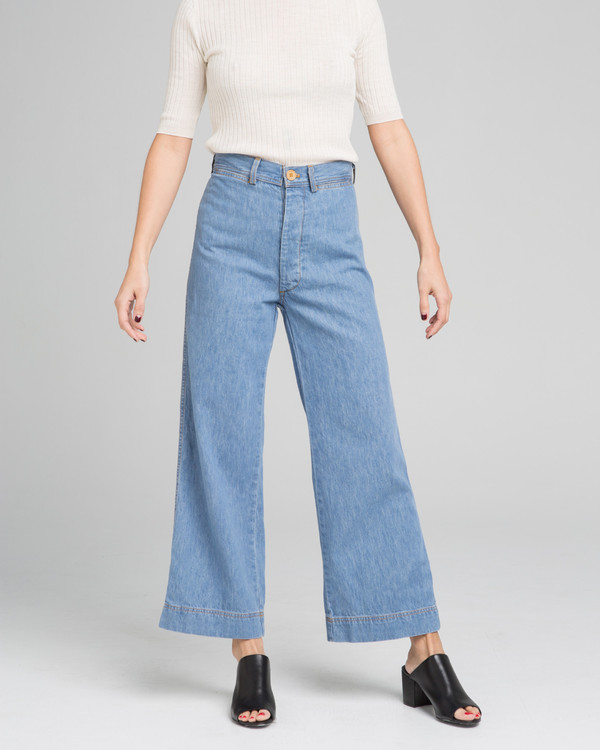 Caron Callahan Stewart pants in denim Caron Callahan Stewart pants in denim