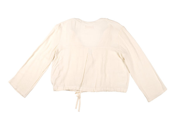 First Rite Cream Crossover Top First Rite Cream Crossover Top