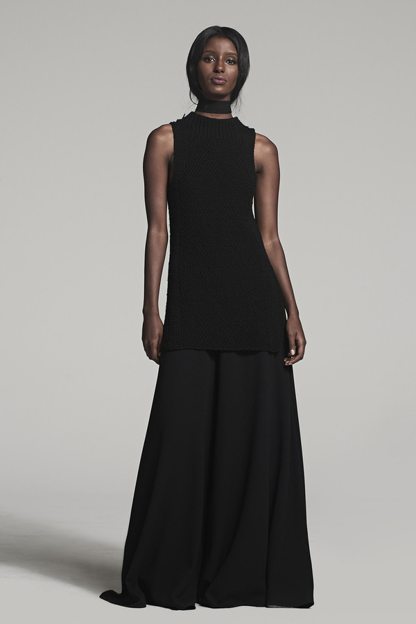 VOZ Textured Mock Neck - Black VOZ Textured Mock Neck - Black