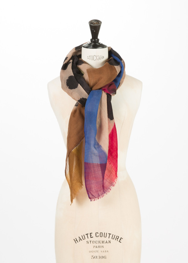 Faliero Sarti Rainbow Edge Scarf Faliero Sarti Rainbow Edge Scarf