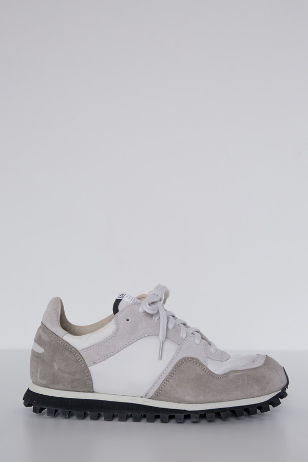 Spalwart Suede Marathon Low Trail Shoe - White Spalwart Suede Marathon Low Trail Shoe - White