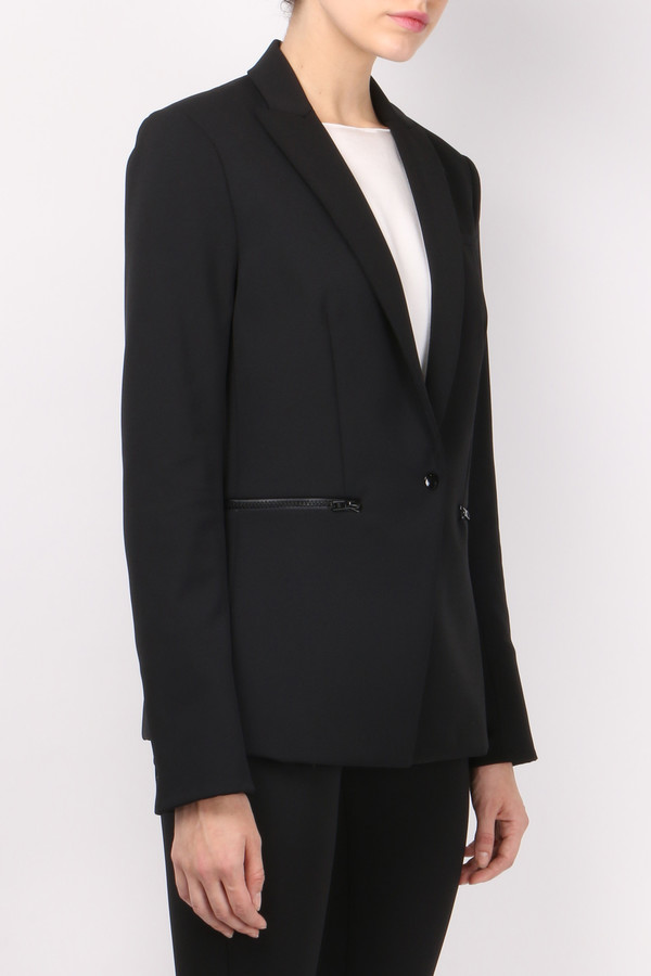 Veronica Beard Scuba Jacket Black Veronica Beard Scuba Jacket Black