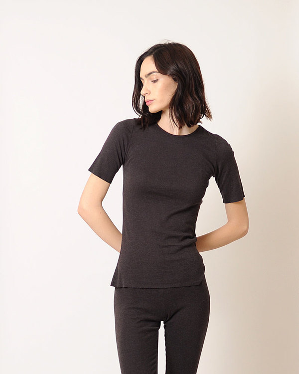 Lauren Manoogian Cashmere Rib Tee Lauren Manoogian Cashmere Rib Tee