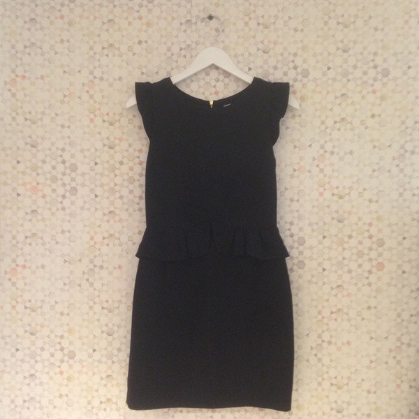 Darling Vintage Vintage Sandro Black Cocktail Cap Sleeve Dress Darling Vintage Vintage Sandro Black Cocktail Cap Sleeve Dress