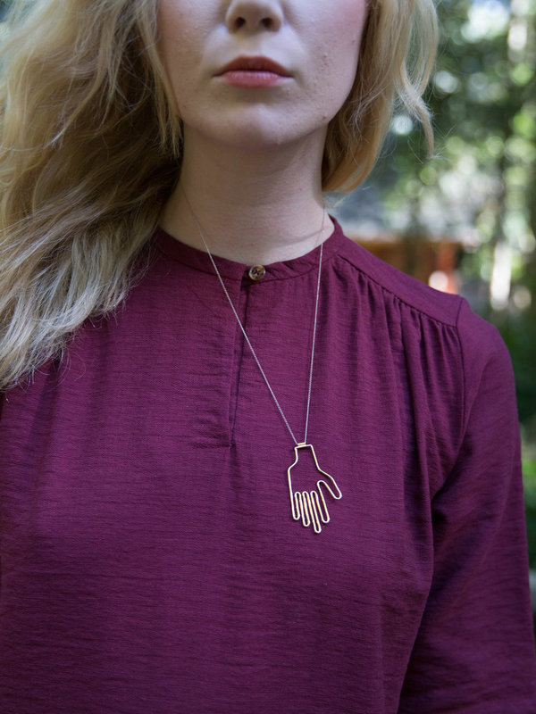 Young Frankk Hand Necklace Young Frankk Hand Necklace