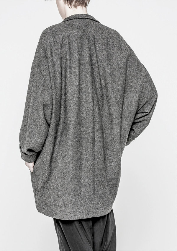 Berenik COAT REVERS PLAIN BLACK Berenik COAT REVERS PLAIN BLACK