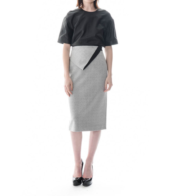 Dion Lee Asphalt Crepe Skirt Dion Lee Asphalt Crepe Skirt