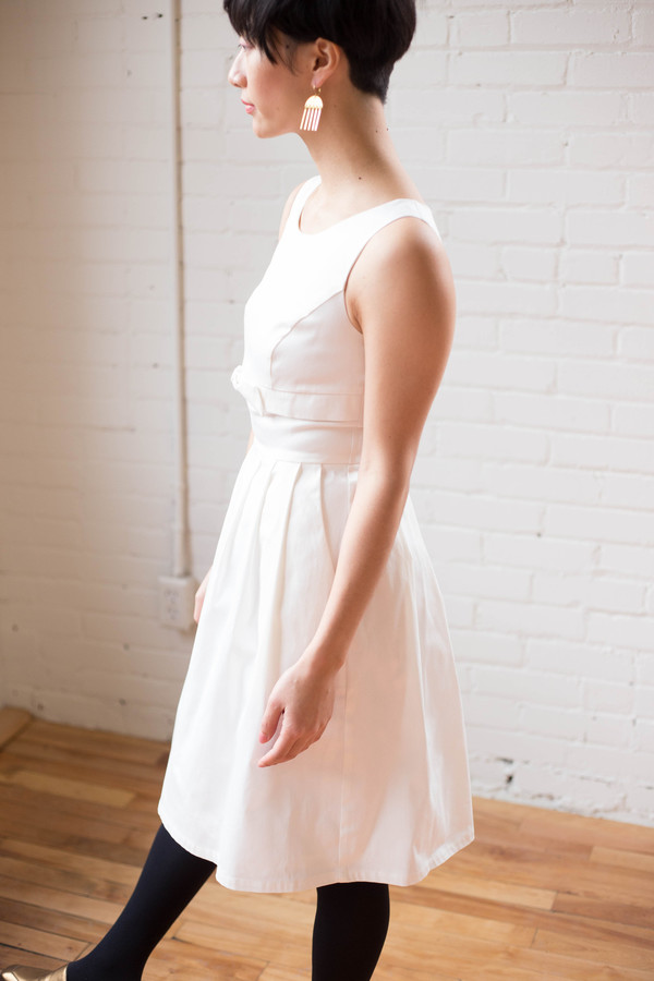 Birds of North America Soar Dress (Ivory) Birds of North America Soar Dress (Ivory)