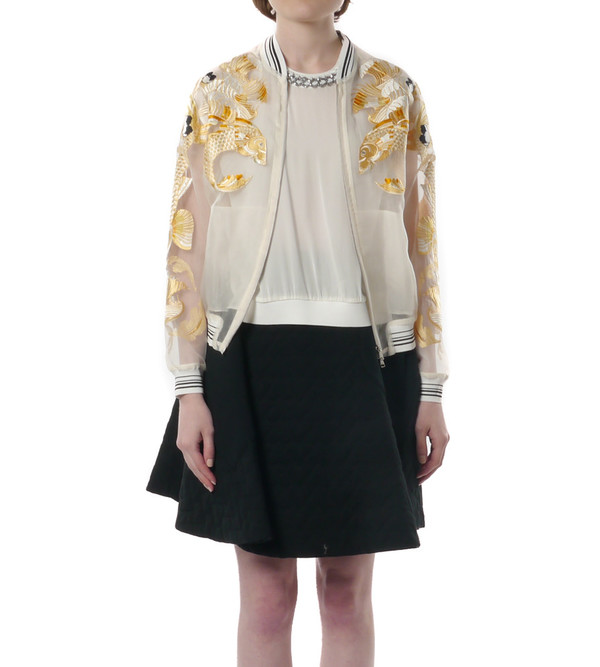 3.1 Phillip Lim Beaded Neckline Tunic Top 3.1 Phillip Lim Beaded Neckline Tunic Top