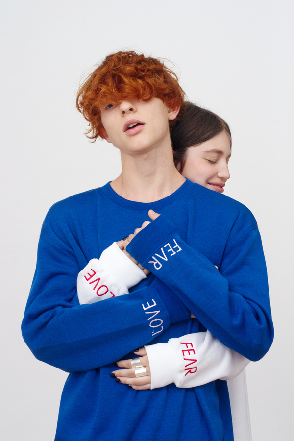 Vender Love vs Fear sweatshirt Vender Love vs Fear sweatshirt