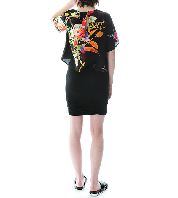 T By Alexander Wang Black Micro Modal Spandex Twist Skirt T By Alexander Wang Black Micro Modal Spandex Twist Skirt